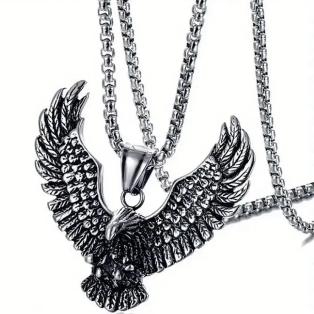 Eagle Pendant Necklace - Picture 4 of 4